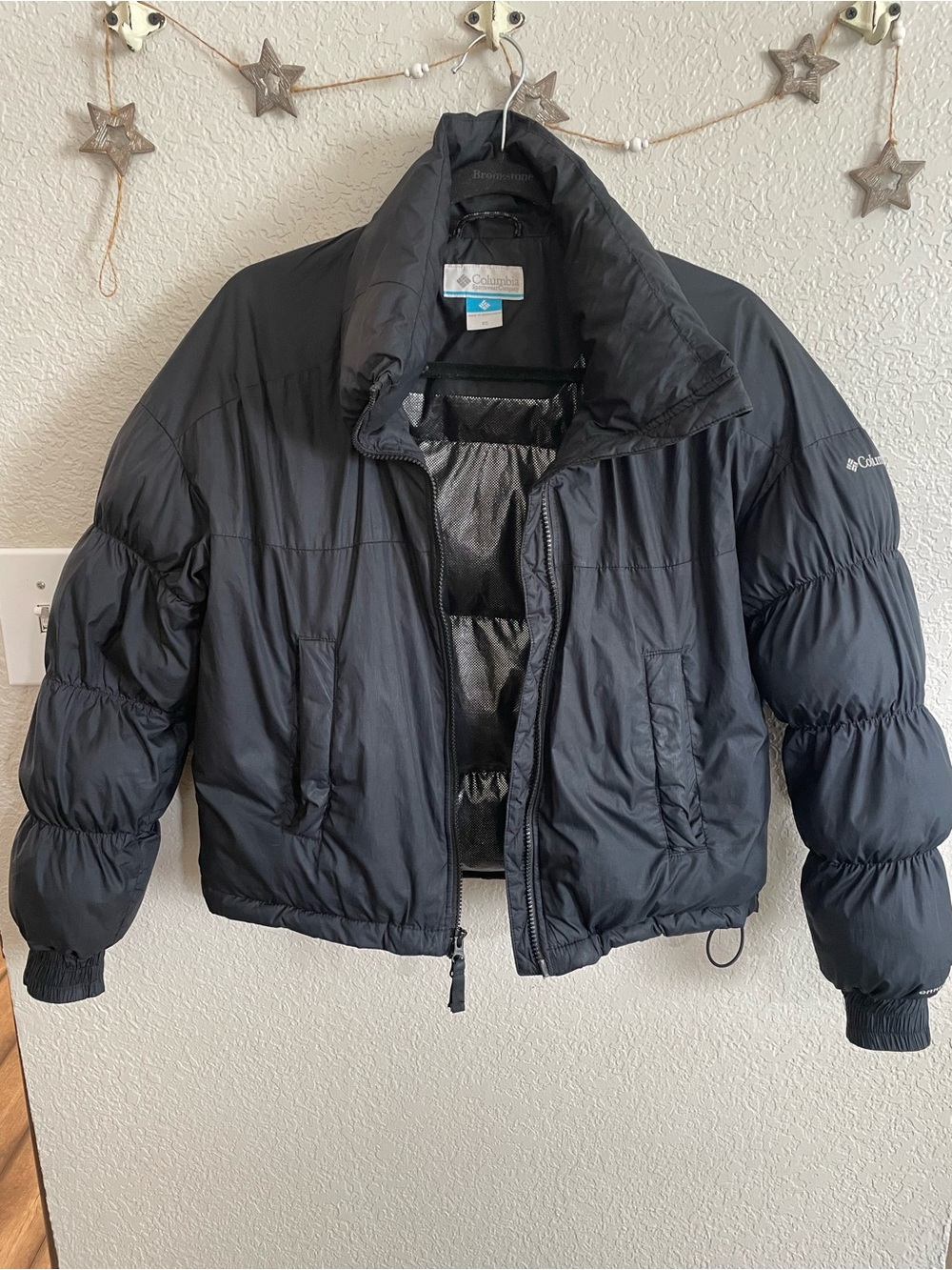 Columbia Black Quilted Puff Jacket